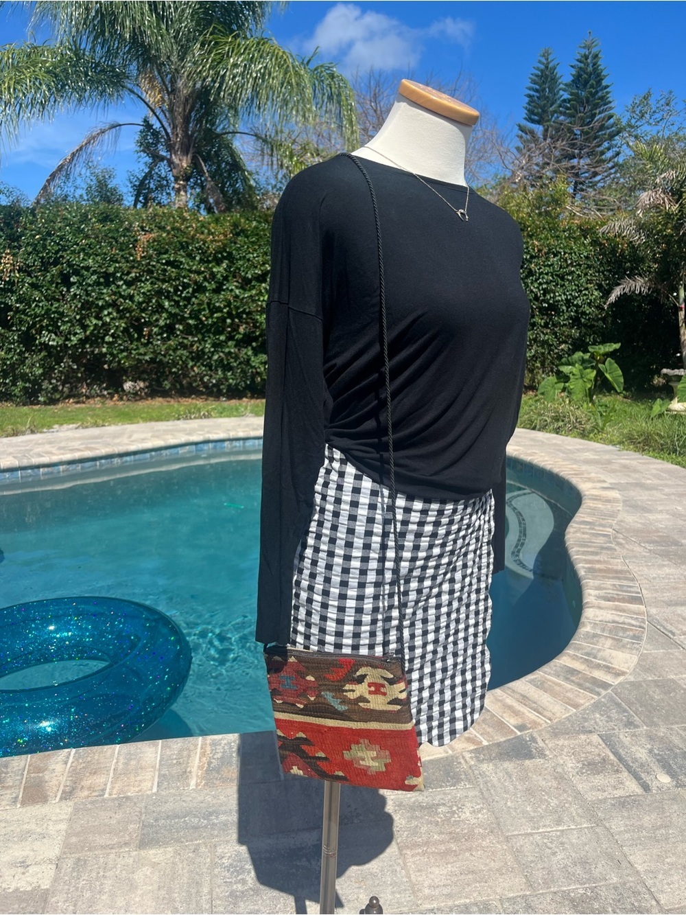 Vintage made in Turkey, Kilim crossbody